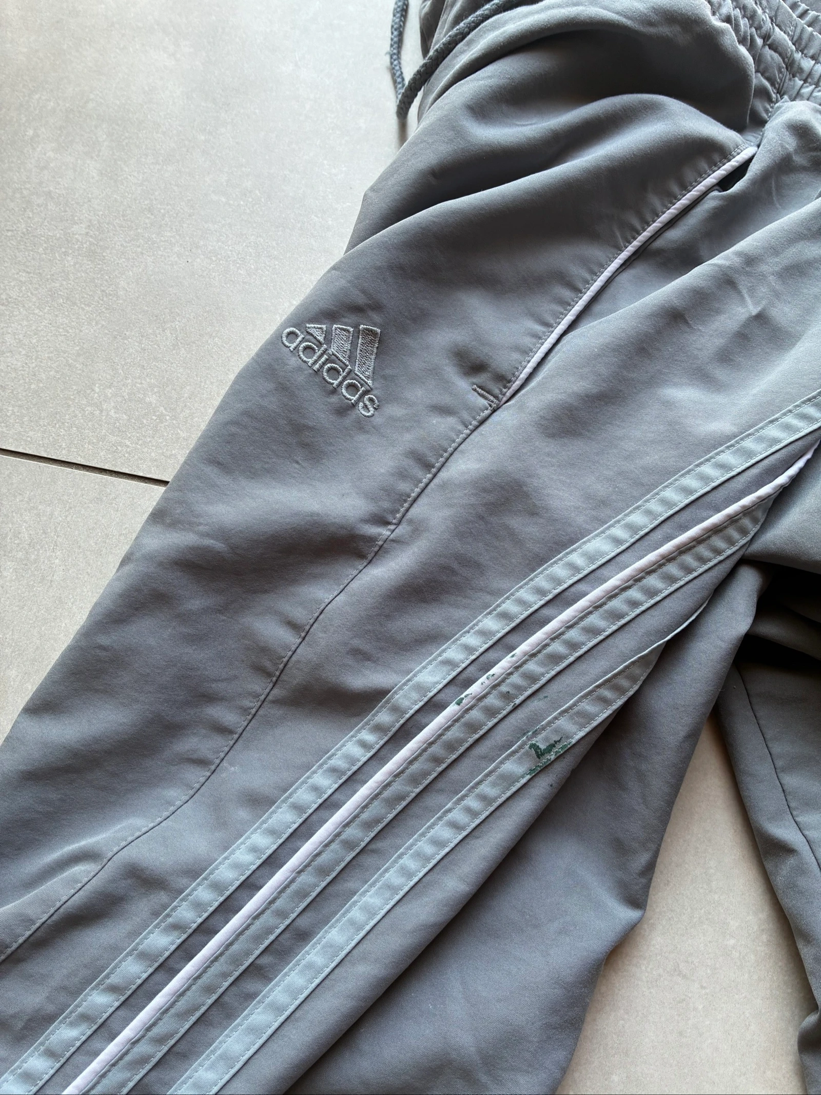 Adidas ventex Pantalon Cargo Survêtement Vintage Y2K Anos 2000 Preto Oversize XL – photo 9